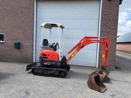 Kubota U17-3 Minigraver graafmachine (bj 2011), Zakelijke goederen, Machines en Bouw | Kranen en Graafmachines, Graafmachine