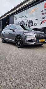 Audi Q7 3.0 TDI 374pk E-tron Quattro Tip 2016 Grijs, Auto's, Origineel Nederlands, Te koop, Zilver of Grijs, Adaptieve lichten