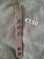 Noosa armband (S) en chunks., Ophalen of Verzenden, Gebruikt, Bruin, Leer