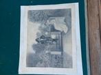 Houtskool tekening, Antiek en Kunst, Ophalen of Verzenden