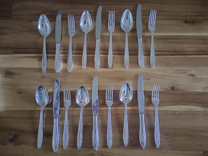 Dinercouverts Perfection (model 229) Gero 100, Huis en Inrichting, Keuken | Bestek, Gebruikt, Los bestek, Zilver, Ophalen of Verzenden