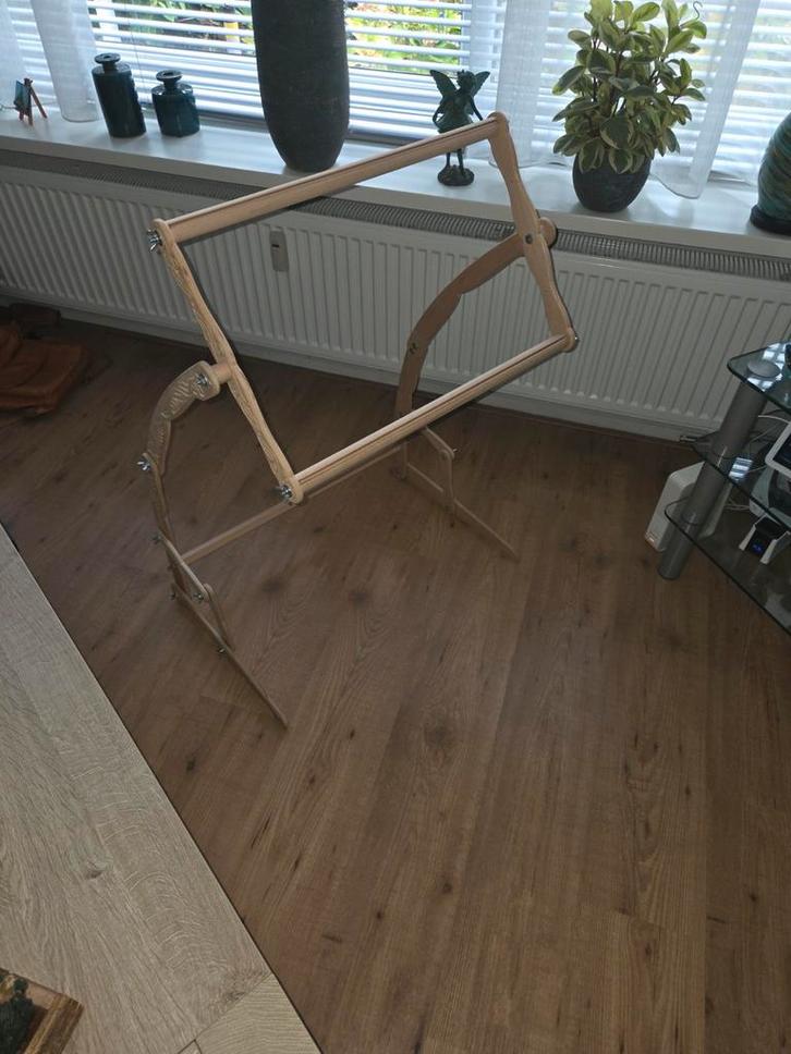 borduurraam staand, Hobby en Vrije tijd, Borduren en Borduurmachines, Zo goed als nieuw, Onderdeel of Toebehoren, Ophalen of Verzenden