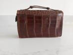 Antiek/Vintage Handtas Clutch - 1920/1930 - krokodillenleer, Ophalen of Verzenden