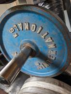 Diverse halter schijven 50mm +- 50 kg, Sport en Fitness, Fitnessmaterialen, Ophalen, Zo goed als nieuw