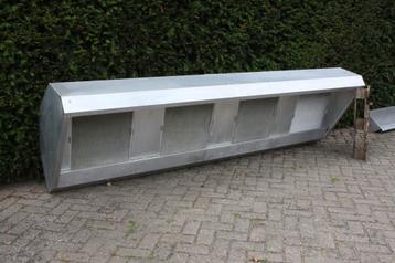 rvs afzuigkap met filters horeca 300cm incl uitlek bak friet beschikbaar voor biedingen