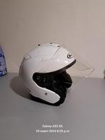 Witte jethelm, maat L 60, Motoren, Kleding | Motorhelmen, L, Jethelm, HJC, Dames