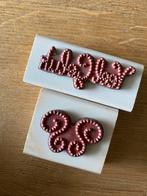 Stempels voor het Borduren op Kaarten, Ophalen of Verzenden, Zo goed als nieuw, Houten stempel