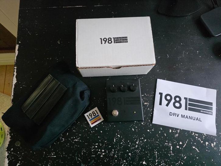 1981 DRV Inventions Distortion, Muziek en Instrumenten, Effecten, Zo goed als nieuw, Distortion, Overdrive of Fuzz, Ophalen of Verzenden