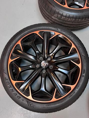 Orginele Cupra Formentor 19" Velgen in Sportzwart met Koper beschikbaar voor biedingen