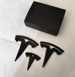 Tesla Model Y & Model 3 LOGO COVER ABS Voor - Achter - Stuur, Auto diversen, Ophalen of Verzenden, Nieuw