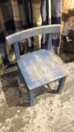 Kinderstoeltje (Opknappen) Zithoogte: 34 Zitvlak: 33 bij 33., Tuin en Terras, Ophalen, Gebruikt, Hout