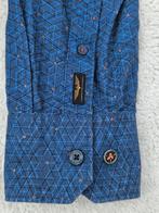 PME Legend katoenen overhemd (M) Gewassen en gestreken, Blauw, Ophalen of Verzenden, Zo goed als nieuw, Halswijdte 41/42 (L)