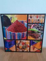 Schilderij specerijen, Ophalen, 50 tot 75 cm, Zo goed als nieuw, Schilderij