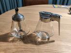 Stoha Suikerpotje en Melkdispenser Set, Ophalen, Gebruikt, Overige typen, Glas