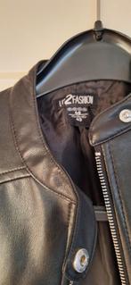 Stijlvol leren jasje - UP2FASHION, Zwart, Ophalen of Verzenden, Zo goed als nieuw, UP2FASHION