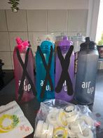 Air up zwart met dop, Sport en Fitness, Bidons, Ophalen of Verzenden, Zo goed als nieuw