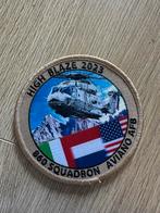 High Blaze 2023 Patch - 860 Squadron Aviano AFB, Ophalen of Verzenden, Luchtmacht, Overige gebieden, Embleem of Badge