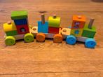 Houten trein, Kinderen en Baby's, Speelgoed | Duplo en Lego, Ophalen of Verzenden, Zo goed als nieuw, Duplo
