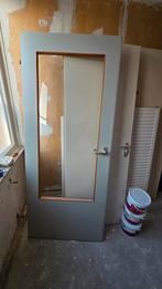 Opdekdeur 83x201.5 met kozijn, Doe-het-zelf en Verbouw, Ophalen, Gebruikt, 80 tot 100 cm, Binnendeur