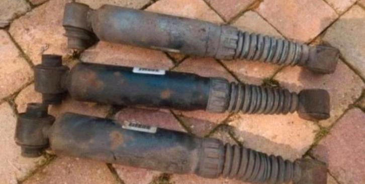 3 Schokdempers voor Peugeot 206, Auto-onderdelen, Remmen en Aandrijving, Peugeot, Gebruikt, Ophalen of Verzenden