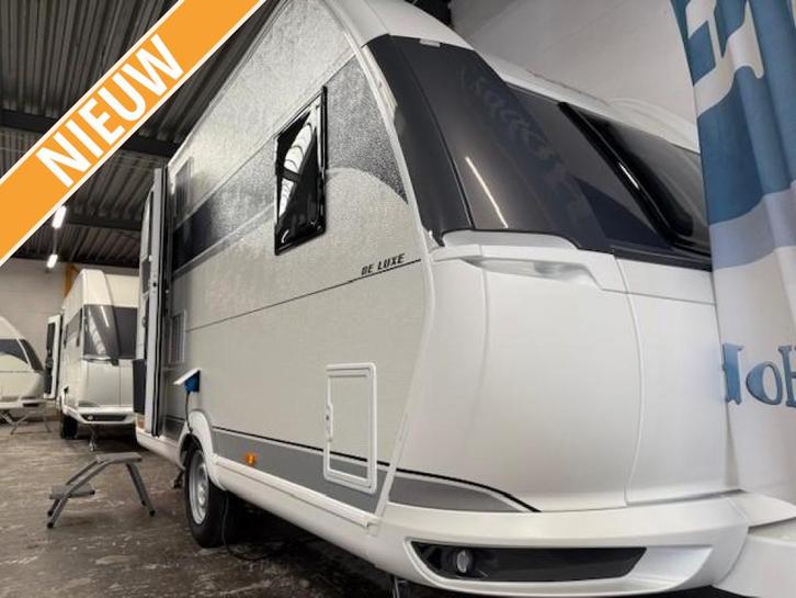 Hobby 400 SFE de Luxe 2026, Caravans en Kamperen, Caravans, Bedrijf, Treinzit, Hobby, Frans bed, Overige typen, Gascomfoor, Hordeur