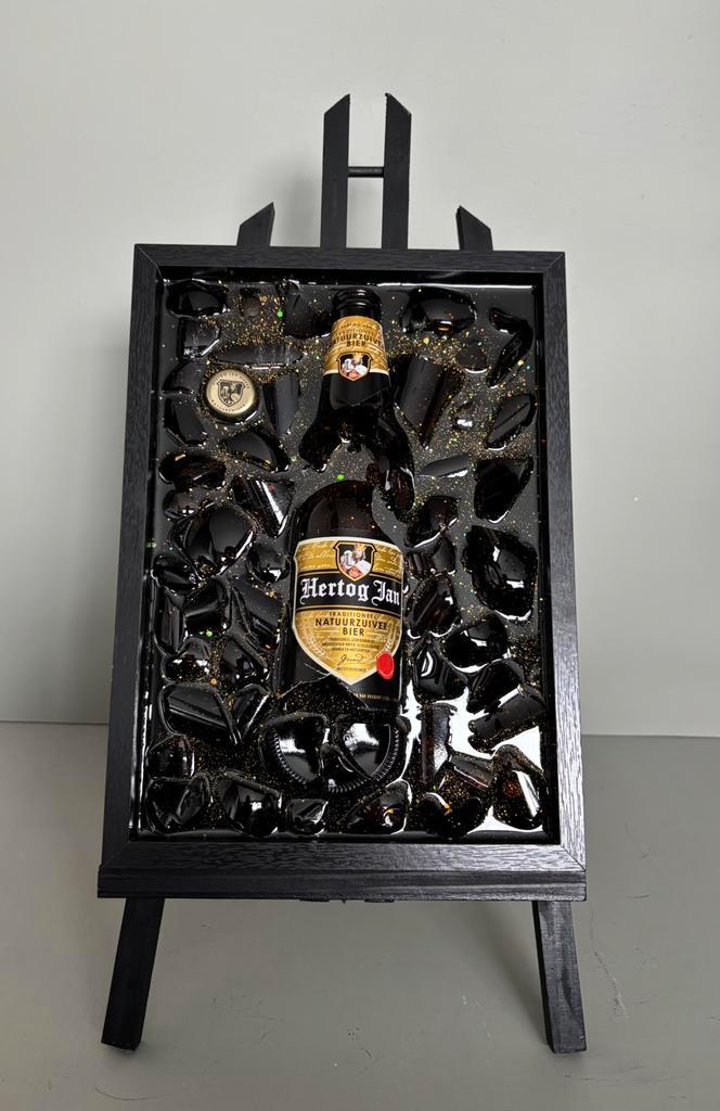 Hertog jan Epoxy schilderij, Antiek en Kunst, Kunst | Schilderijen | Modern, Ophalen of Verzenden