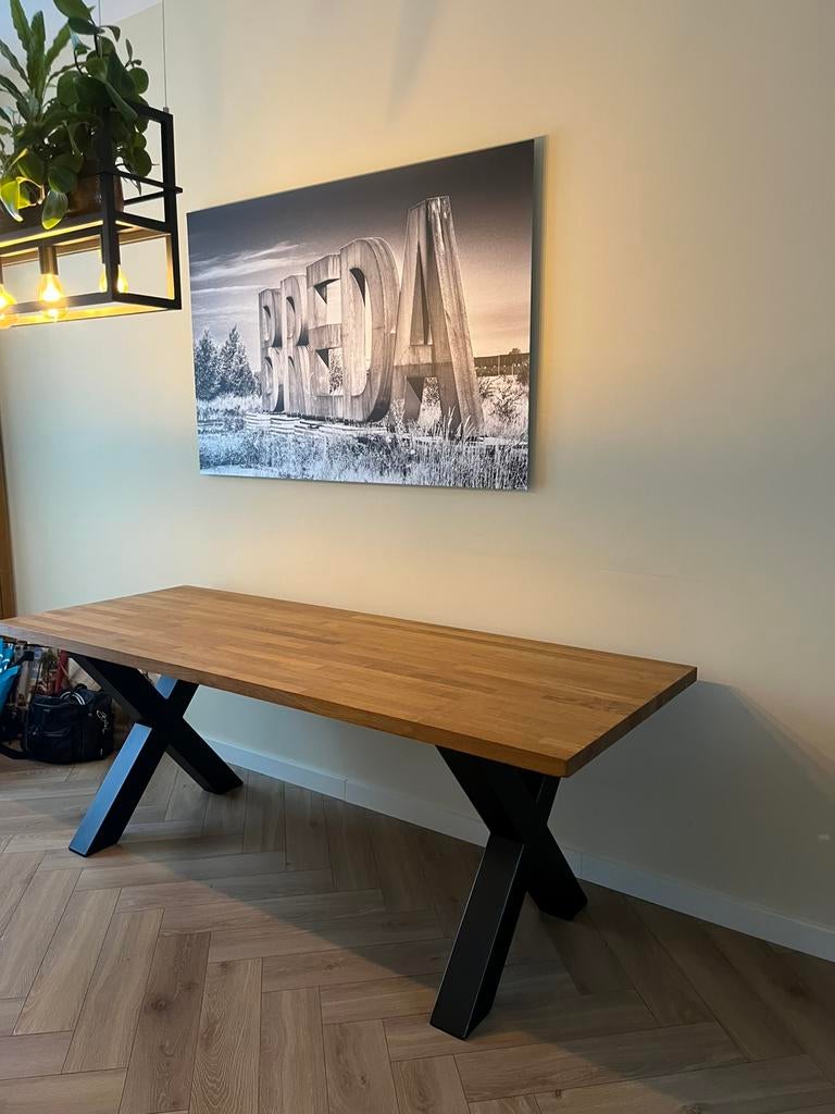 Tafel, eettafel, eetkamertafel, Ophalen of Verzenden, Gebruikt