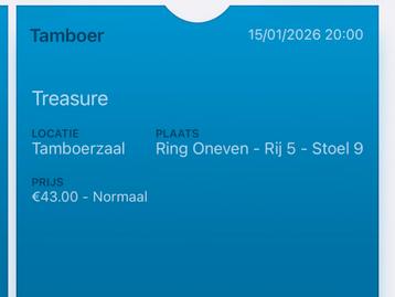Treasure Tribute Band / Bruno Mars beschikbaar voor biedingen