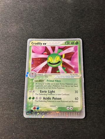 Cradily EX (EX Team Magma vs Team Aqua 90/95) beschikbaar voor biedingen