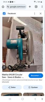 Makita 5903 r cirkelzaag, Doe-het-zelf en Verbouw, Cirkelzaag, Ophalen of Verzenden, Zo goed als nieuw, 30 tot 70 mm