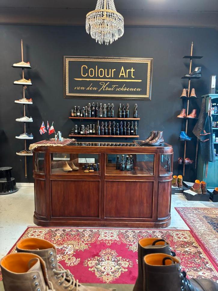 Antieke Engelse Toonbank, Antiek en Kunst, Antiek | Meubels | Kasten, Ophalen