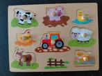 Houten puzzel New classic toys, Ophalen of Verzenden, 10 tot 50 stukjes, Zo goed als nieuw