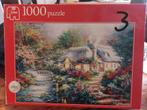 Jumbo Puzzel 1000 stukjes - Cottage Retreat, Ophalen of Verzenden, 500 t/m 1500 stukjes, Gebruikt, Legpuzzel