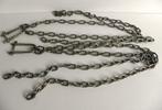 4 stukken geel kleurige metalen ketting, Ophalen of Verzenden, Zo goed als nieuw