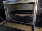 Severin TO 2058 hetelucht oven (zwart/zilver), Witgoed en Apparatuur, Ovens, Ophalen, Minder dan 45 cm, Oven, Zo goed als nieuw
