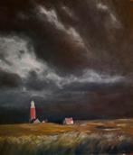 Schilderij Texel, Antiek en Kunst, Ophalen of Verzenden