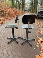 Vintage BOS Ahrend Architecten Stoelen - Set of Per Stuk, Huis en Inrichting, Ophalen, Gebruikt, Zwart, Bureaustoel