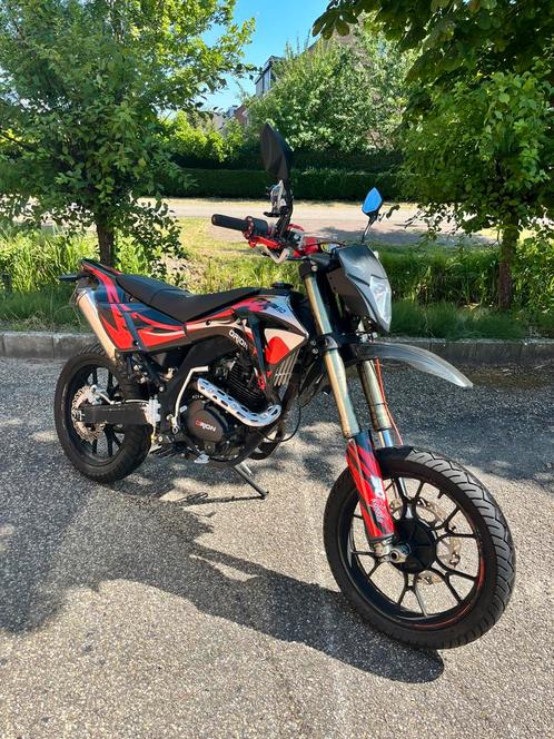 Orion schakel 4t brom 45km 125cc schakelbrommer RX50 2015, Fietsen en Brommers, Brommers | Crossbrommers, Gebruikt, Overige merken