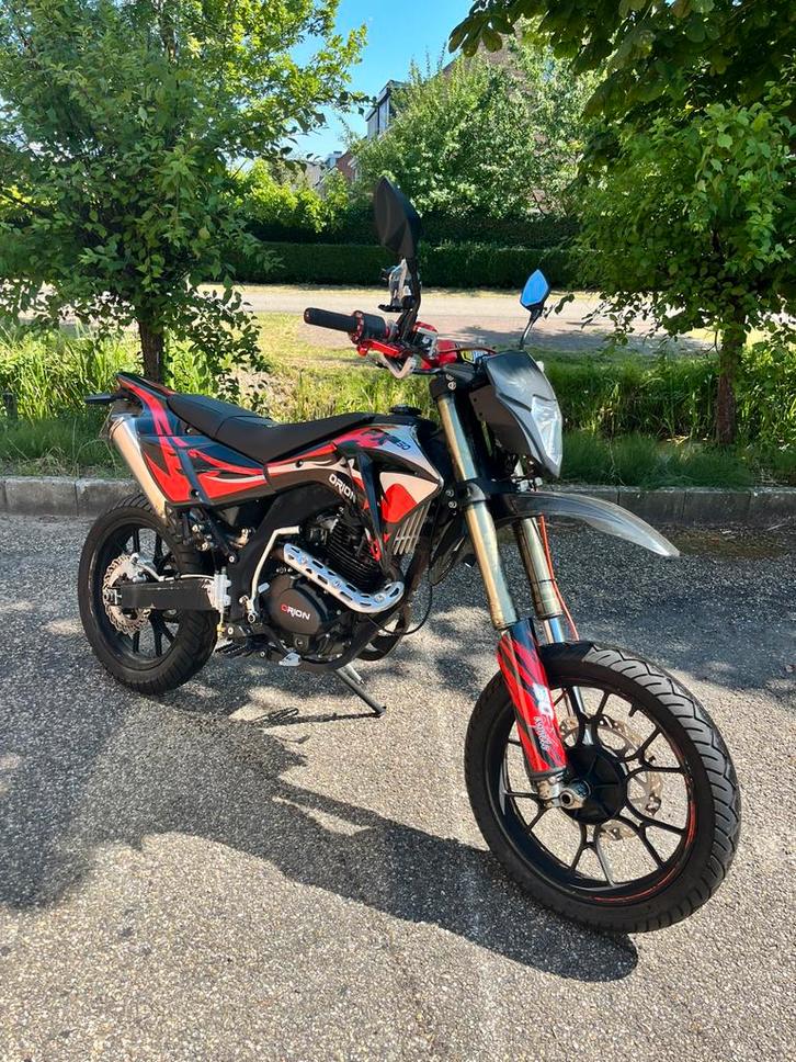 Orion schakel 4t brom 45km 125cc schakelbrommer RX50 2015, Fietsen en Brommers, Brommers | Crossbrommers, Gebruikt, Overige merken