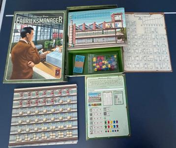 Nieuw fabrieksmanager bordspel bedrijf cadeau beschikbaar voor biedingen