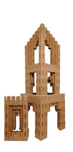 Kartonnen Klik Speelgoed Kartent, Ophalen, Zo goed als nieuw, Overige merken