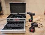 Bosch PSR 12-2  accuschroefboormachine inclusief 2x batterij, Doe-het-zelf en Verbouw, Gereedschap | Boormachines, Ophalen, Gebruikt