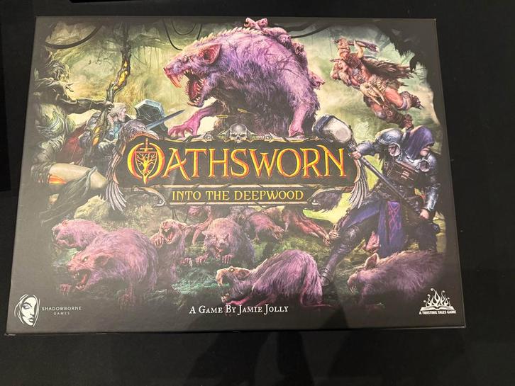 Oathsworn Collector's All In (All Miniatures + Terrain), Hobby en Vrije tijd, Gezelschapsspellen | Bordspellen, Zo goed als nieuw