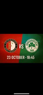 3x Feyenoord Panathinaikos van NN eerste rij!, Tickets en Kaartjes, Sport | Voetbal, Seizoenskaart, Eén persoon