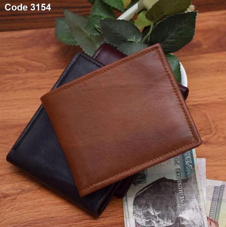 Natural Leather Wallets, Sieraden, Tassen en Uiterlijk, Portemonnees, Ophalen of Verzenden