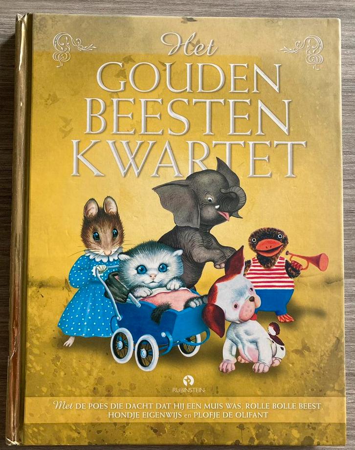 Gouden boekje: Het gouden beesten kwartet, Boeken, Kinderboeken | Baby's en Peuters, Zo goed als nieuw, Ophalen of Verzenden