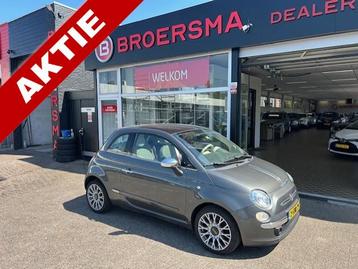 Fiat 500 0.9 TwinAir Lounge LEER * XENON * PANO *DEALERONDER beschikbaar voor biedingen