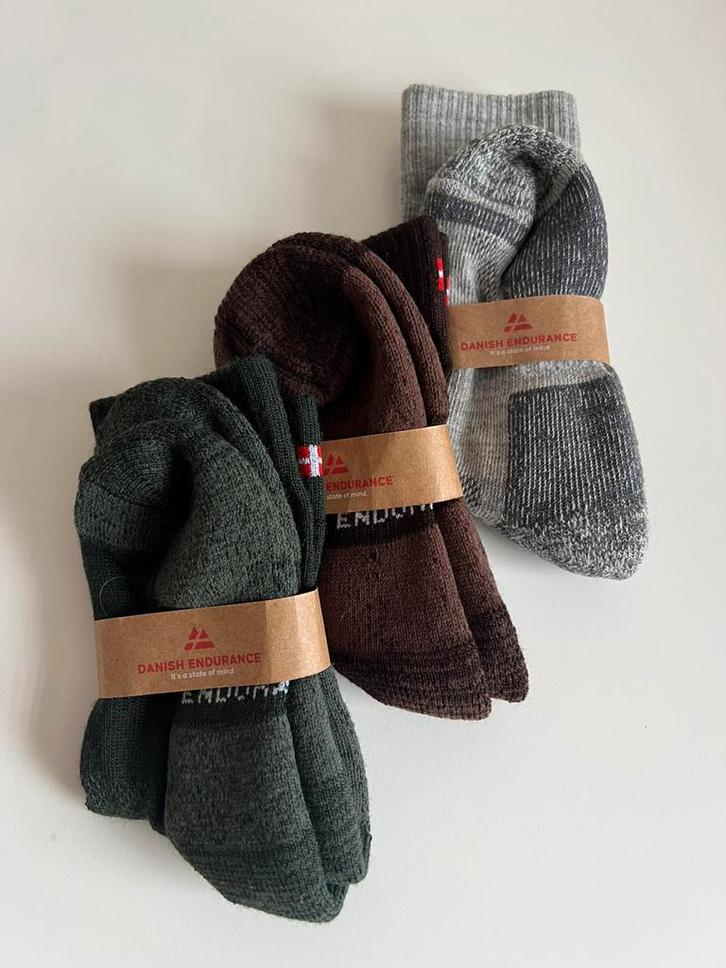 Danish Endurance Merino Wol Kindersokken 3 paar Maat 31-34, Kinderen en Baby's, Babykleding | Schoentjes en Sokjes, Nieuw, Jongetje of Meisje