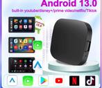Smart AI Box Android 13, CarPlay & Android Auto, Ophalen of Verzenden, Nieuw