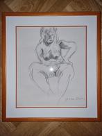 Jeanne Bieruma Oosting Tekening, Ophalen